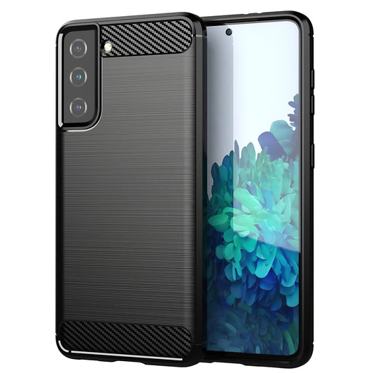 Kuori Samsung Galaxy S21+ 5G G996:lle, OEM, Hiili, Musta