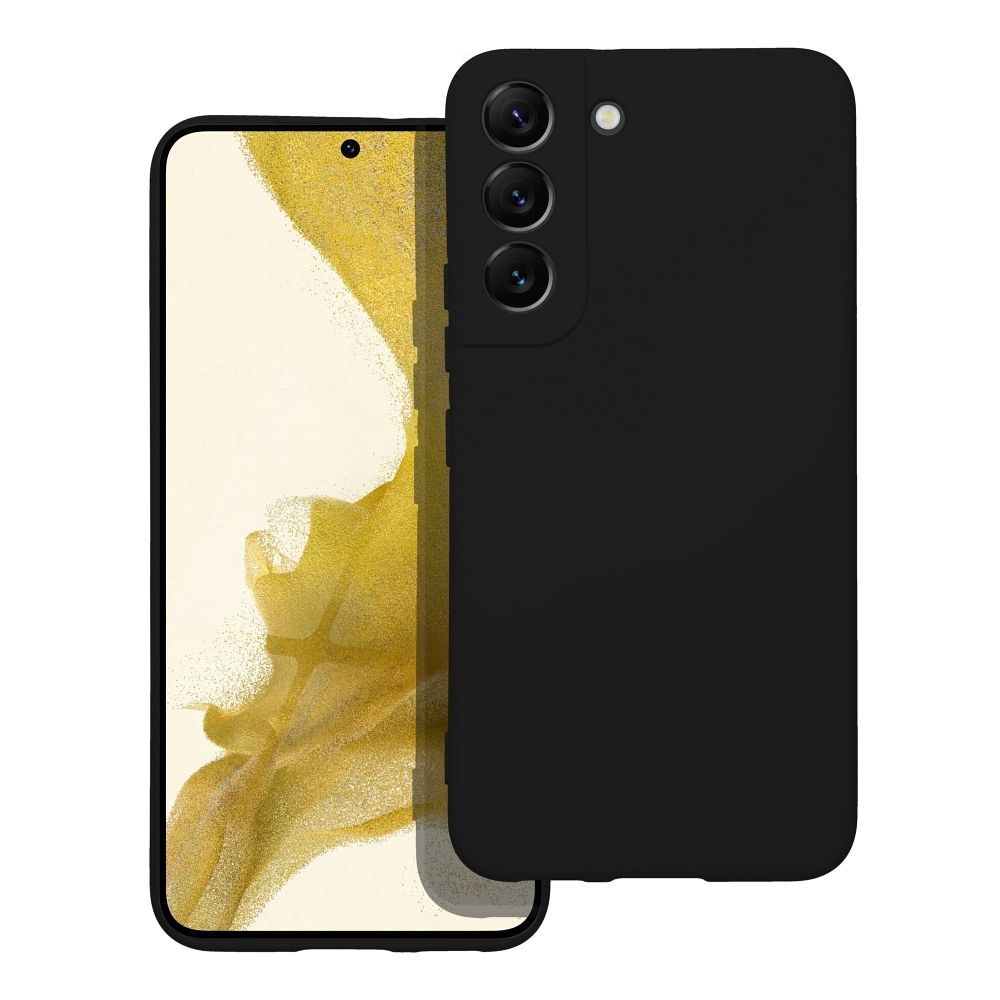 Kuori Samsung Galaxy S22 5G S901:lle, OEM, Silikoni, Musta