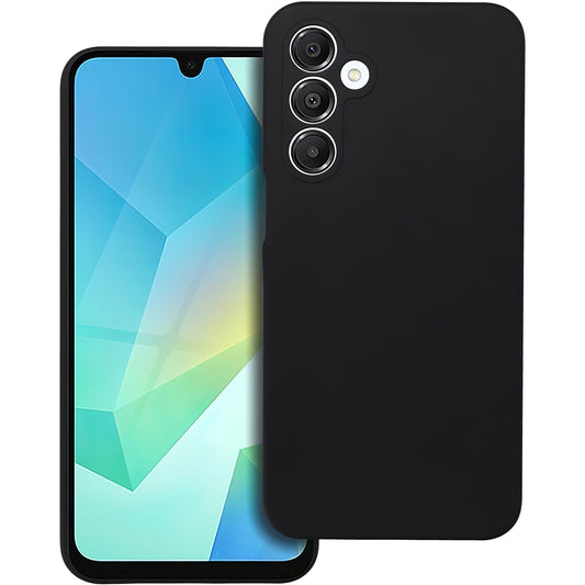 Kuori Samsung Galaxy A16 5G A166 / A16 4G A165:lle, OEM, Silikoni, Musta