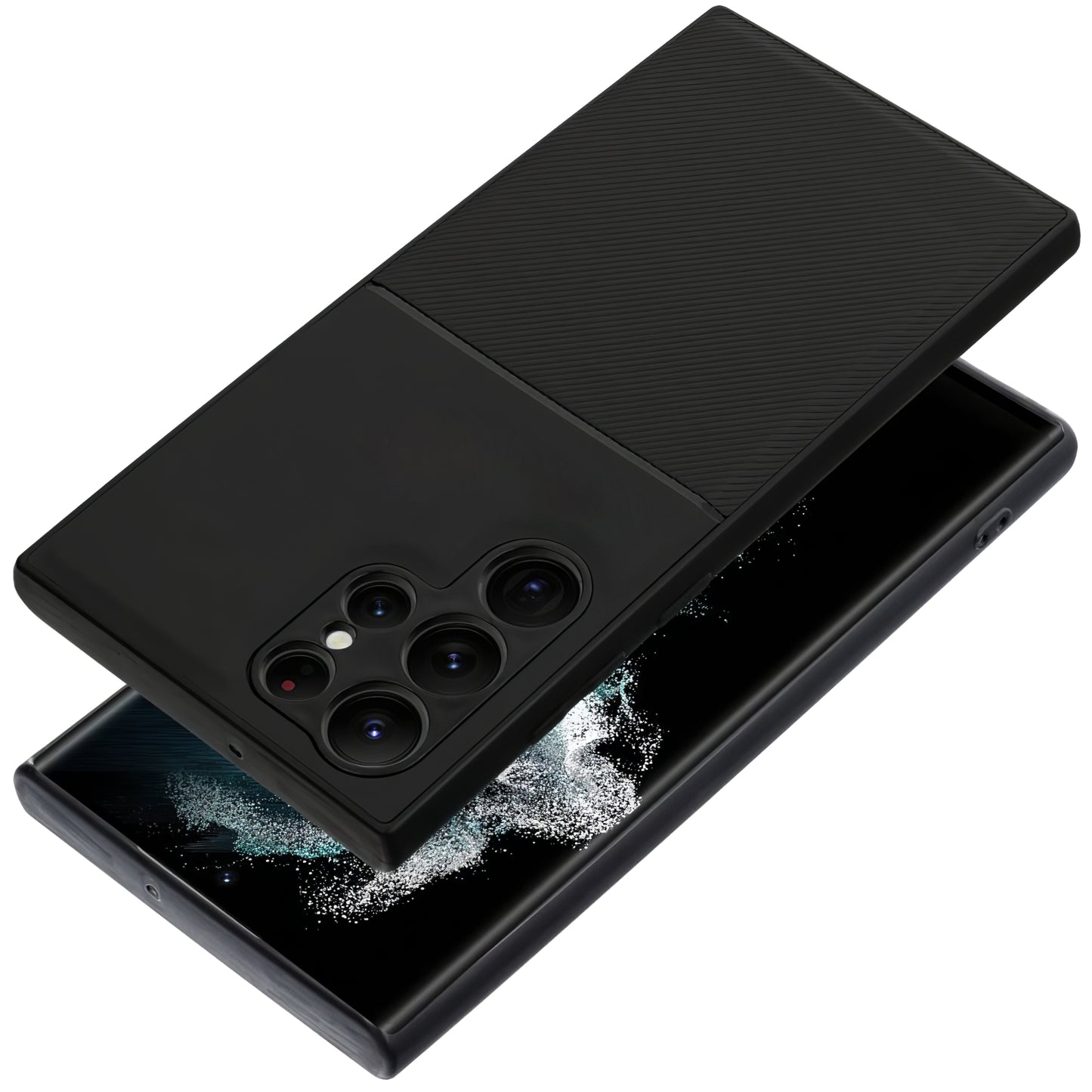 Kuori Samsung Galaxy S22 Ultra 5G S908:lle, OEM, Noble, Musta