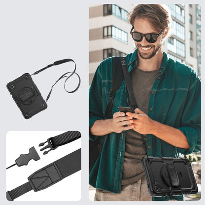 Kotelo Samsung Galaxy Tab A11 / Tab A9:lle, Tech-Protect, Solid360, Musta