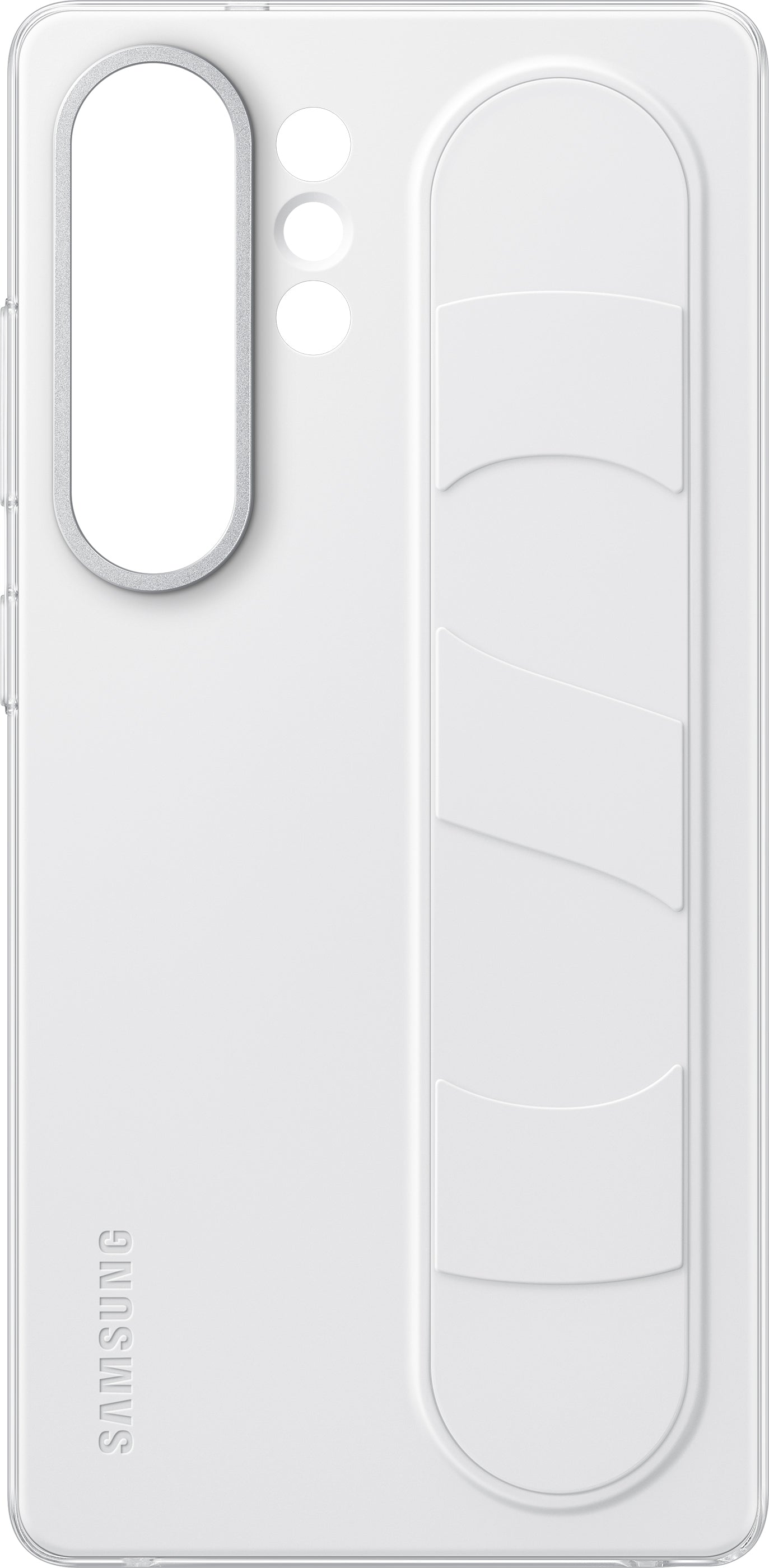 Kotelo Samsung Galaxy S25 Ultra S938:lle, Standing Grip, Valkoinen EF-GS938CWEGWW