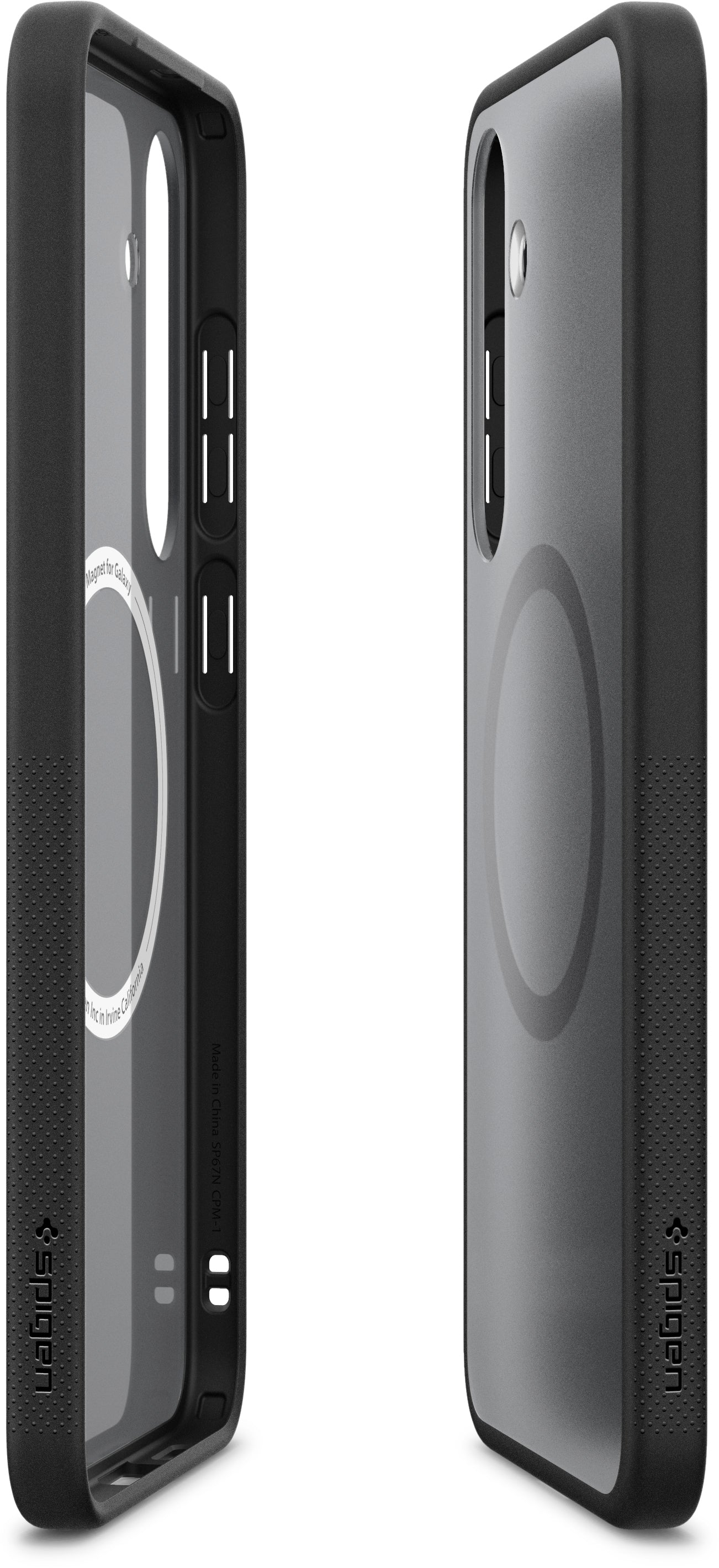 Kotelo Samsung Galaxy S25+ S936:lle, Spigen Capella Magnet, Musta GP-FPS936PGBJW