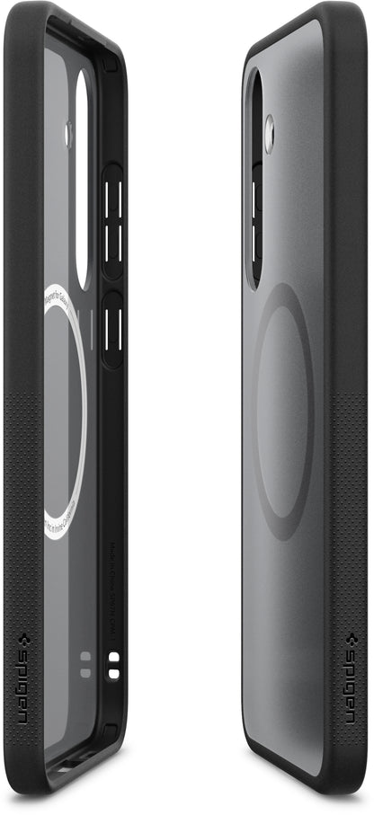 Kotelo Samsung Galaxy S25+ S936:lle, Spigen Capella Magnet, Musta GP-FPS936PGBJW