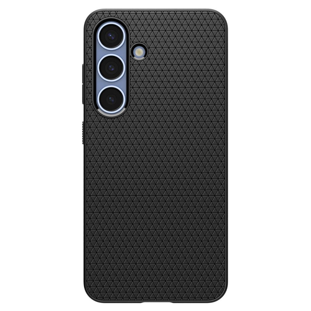Suojakotelo Samsung Galaxy S25 S931:lle, Spigen, Liquid Air, Musta ACS09000