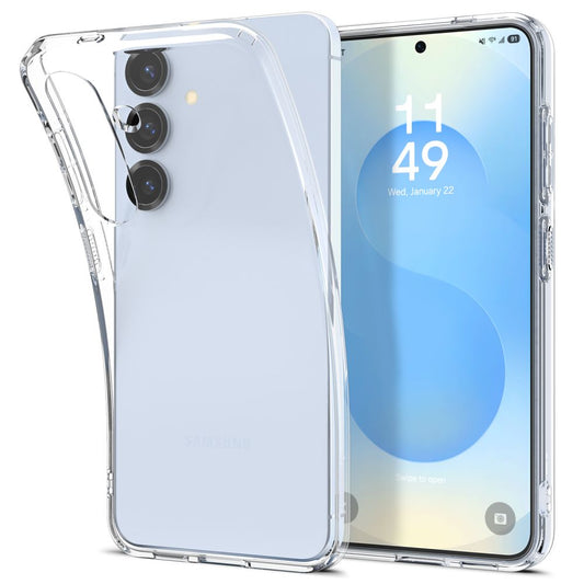 Kotelo Samsung Galaxy S25 S931:lle, Spigen, Liquid Crystal, Läpinäkyvä ACS08995