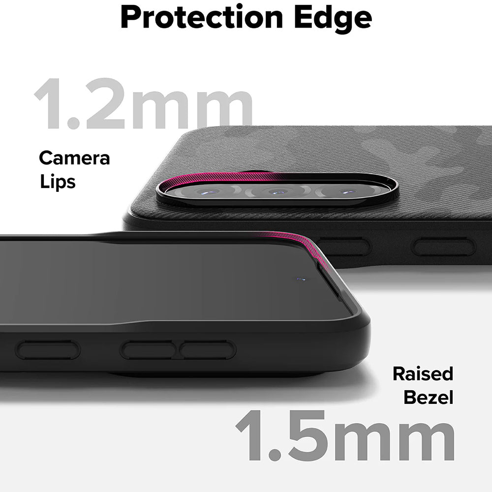 Suojakotelo Samsung Galaxy A56 A566 / A36 A366, Ringke, Onyx Camo, Musta