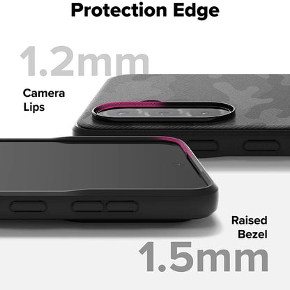 Suojakotelo Samsung Galaxy A56 A566 / A36 A366, Ringke, Onyx Camo, Musta