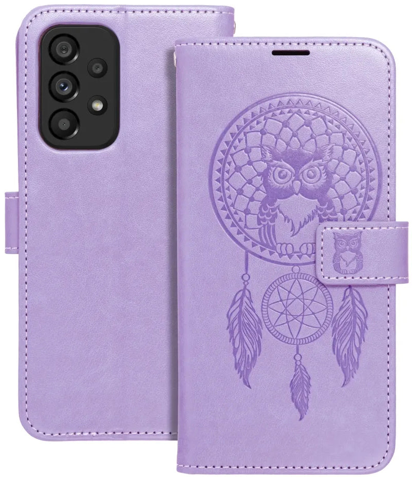 Kuori Samsung Galaxy A52s 5G A528 / A52 5G A526 / A52 A525, OEM, MEZZO Dream Catcher, Violetti
