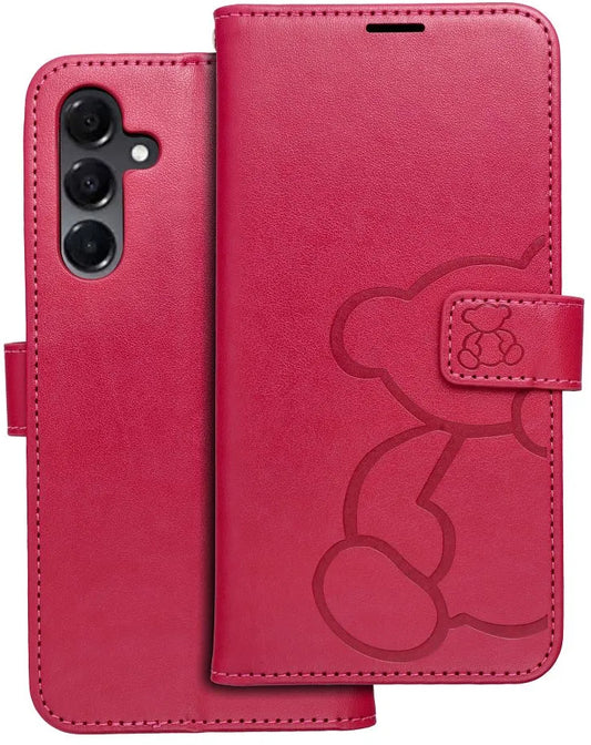 Kuori Samsung Galaxy A16 5G A166:lle, OEM, MEZZO Teddy Bear, Magenta