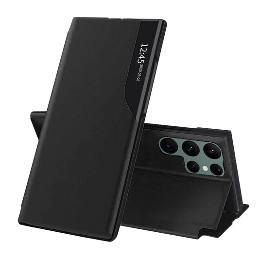 Kuori Samsung Galaxy S22 Ultra 5G S908:lle, Techsuit, eFold, Musta