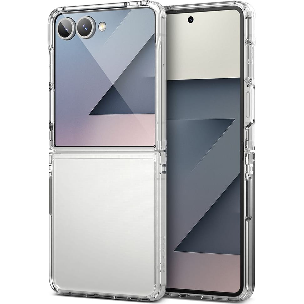 Suojakotelo Samsung Galaxy Z Flip7 F766:lle, Ringke, Fusion, Läpinäkyvä