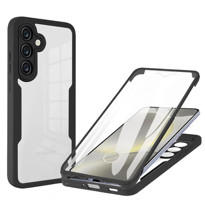 Kuori Samsung Galaxy S25 S931:lle, Techsuit, ColorVerse 360, Musta