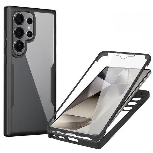 Kuori Samsung Galaxy S25 Ultra S938:lle, Techsuit, ColorVerse 360, Musta