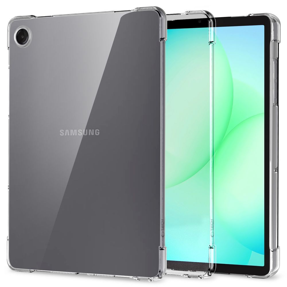Case for Samsung Galaxy Tab A11+ / Tab A9+, Tech-Protect, Flexair, Transparent