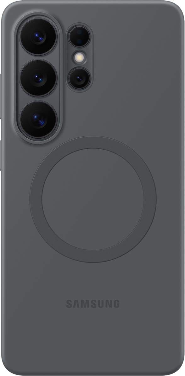 Kotelo Samsung Galaxy S26 Ultra S948:lle, Silicone Magnet Case, Musta EF-ES948CBEGWW