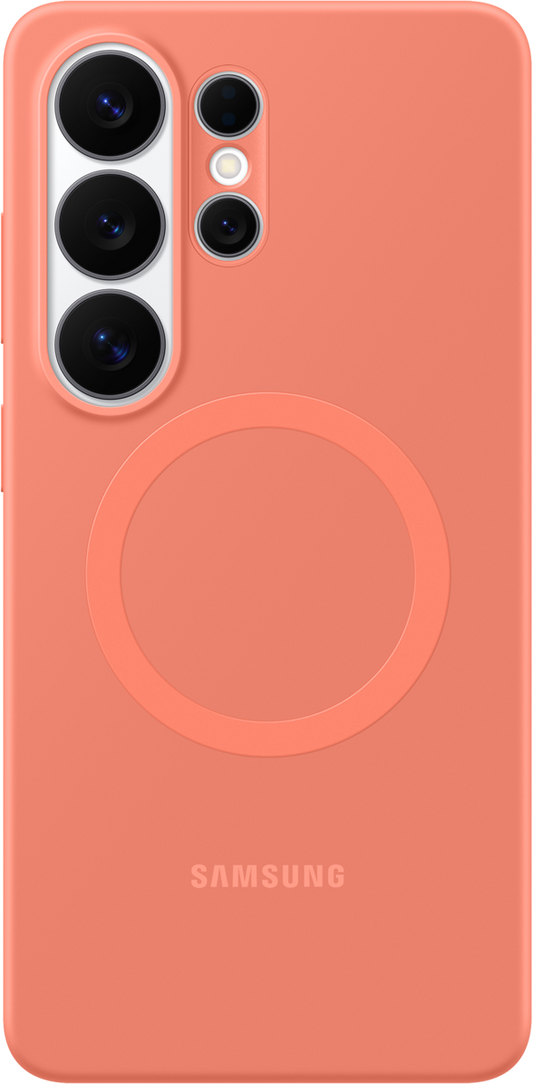 Kotelo Samsung Galaxy S26 Ultra S948:lle, Silicone Magnet Case, Punainen EF-ES948COEGWW