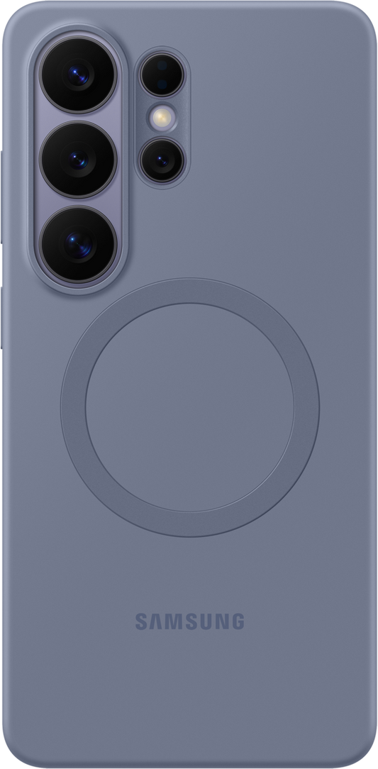 Kotelo Samsung Galaxy S26 Ultra S948:lle, Silicone Magnet Case, Violetti EF-ES948CVEGWW