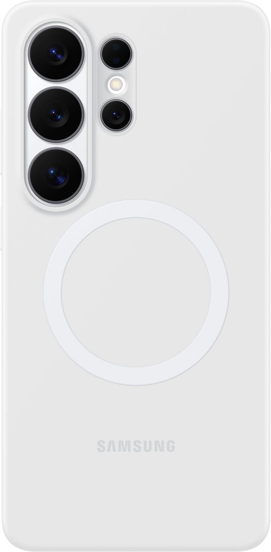 Kotelo Samsung Galaxy S26 Ultra S948:lle, Silicone Magnet Case, Valkoinen EF-ES948CWEGWW