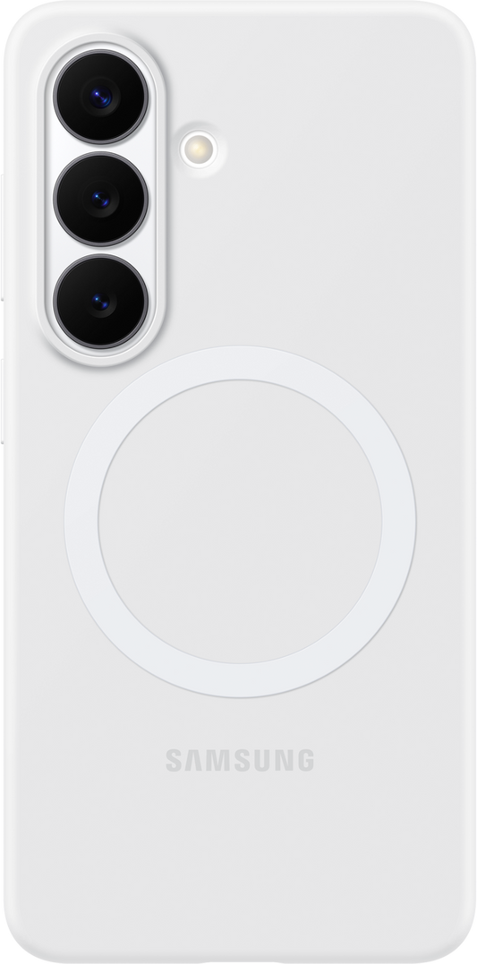 Suojakotelo Samsung Galaxy S26 S942:lle, Silicone Magnet Case, Valkoinen EF-ES942CWEGWW