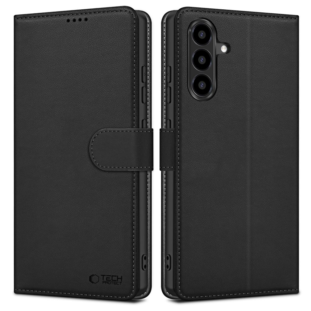 Kotelo Samsung Galaxy A37 5G / A56 A566 / A36 A366, Tech-Protect, Lompakko, Musta