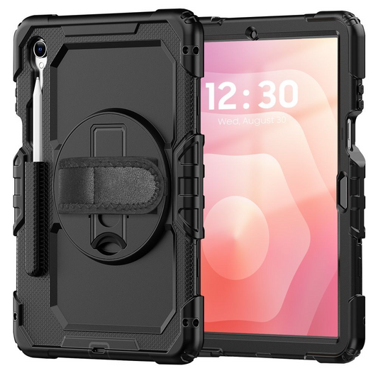 Kuori Samsung Galaxy Tab S11:lle, Tech-Protect, Solid360, Musta