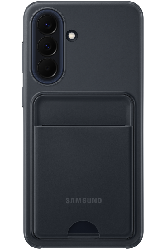 Kotelo Samsung Galaxy A57 5G:lle, korttipaikalla, musta EF-OA576TBEGWW