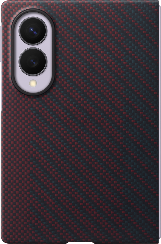 Kuori Samsung Galaxy Z Fold8 F971:lle, Carbon Magnet Case, Punainen EF-KF971SREGWW