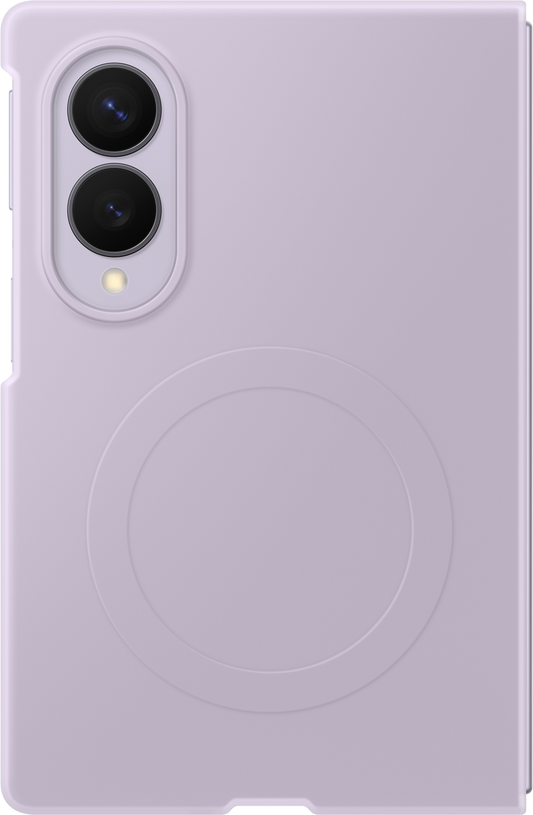 Kuori Samsung Galaxy Z Fold8 F971:lle, silikoninen magneettikotelo, violetti EF-EF971CVEGWW