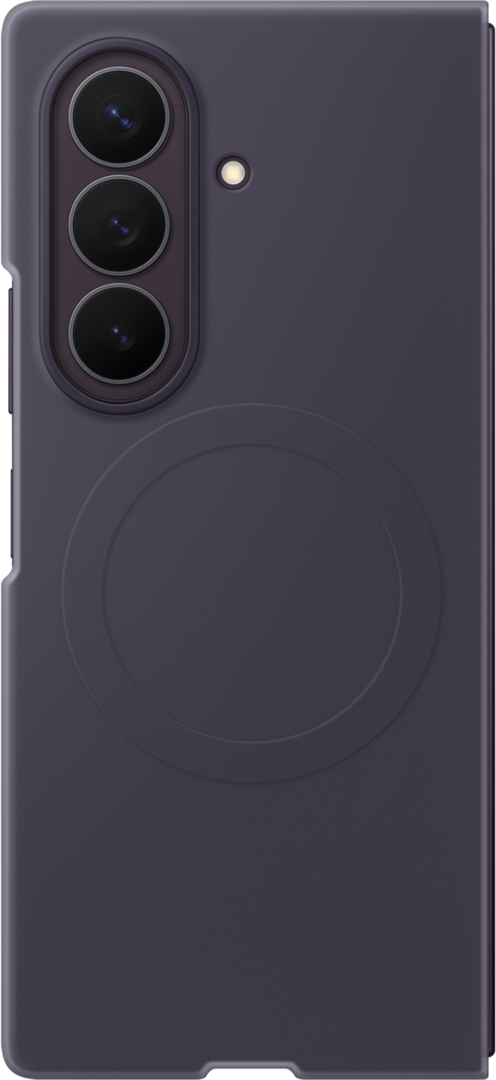 Kuori Samsung Galaxy Z Fold8 Ultra F976:lle, silikoninen magneettikotelo, violetti EF-EF976CVEGWW