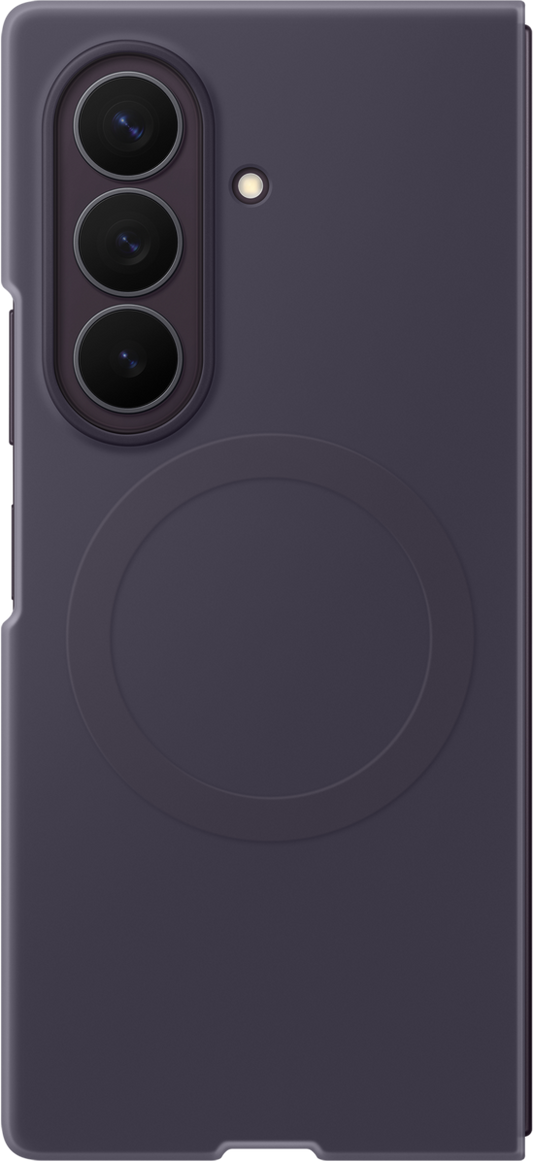 Kuori Samsung Galaxy Z Fold8 Ultra F976:lle, silikoninen magneettikotelo, violetti EF-EF976CVEGWW