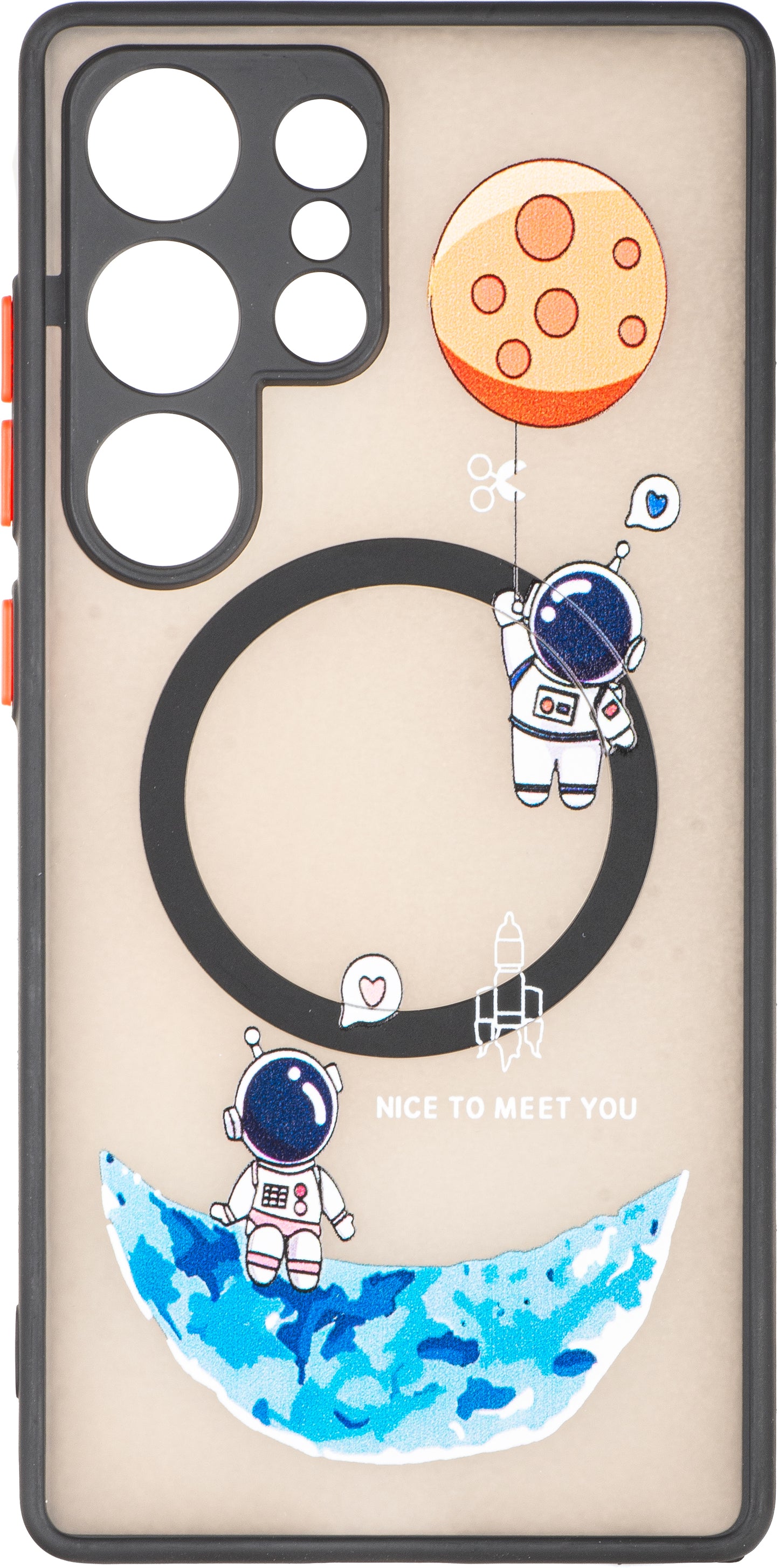 Kuori Samsung Galaxy S25 Ultra S938:lle, OEM, Blue Crescent, Monivärinen