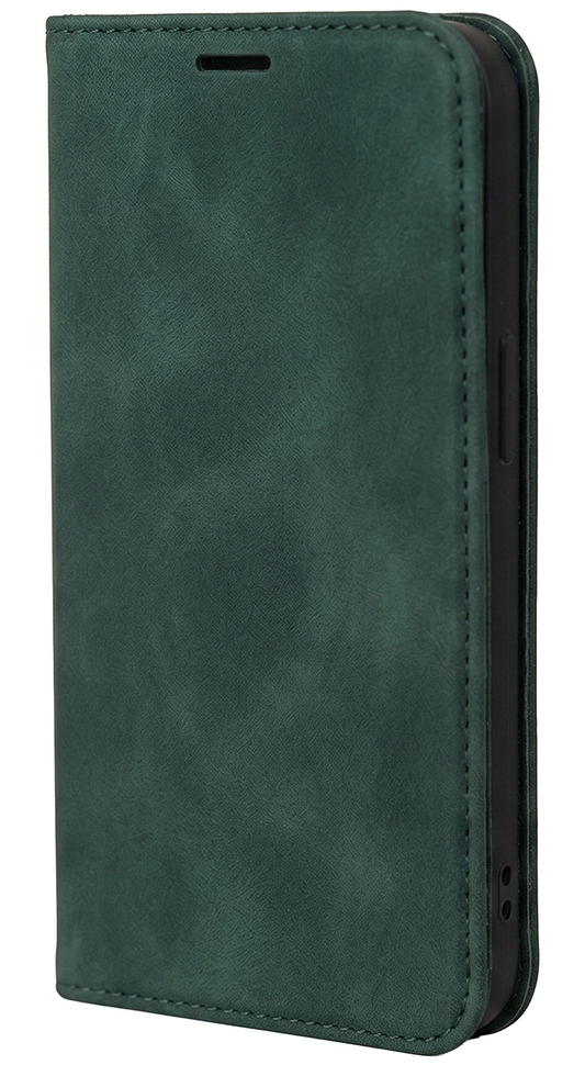 Kuori Samsung Galaxy A18 5G A186 / A17 4G A175 / A17 5G A176 / A26 A266, OEM, Smart Suede, Vihreä