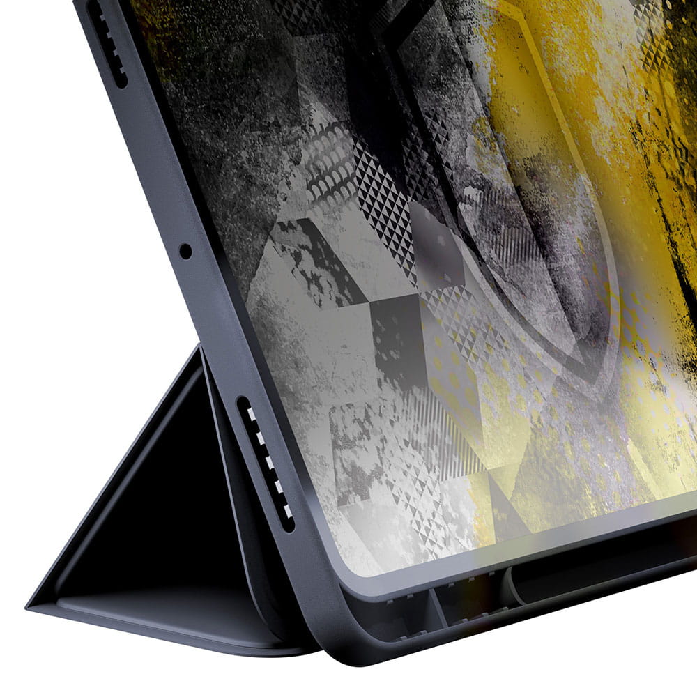 Kotelo Samsung Galaxy Tab S6 Lite (2024) / Tab S6 Lite (2022) / Tab S6 Lite (2020), 3MK, pehmeä tabletti, musta