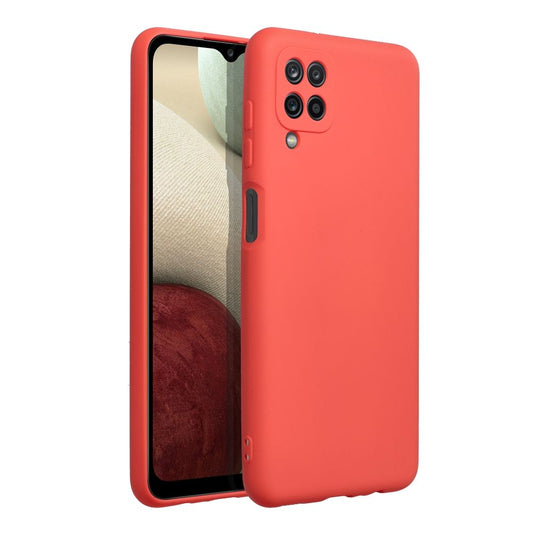 Kuori Samsung Galaxy A12 A125 / M12 M127 / A12 Nacho A127:lle, OEM, silikoni, punainen