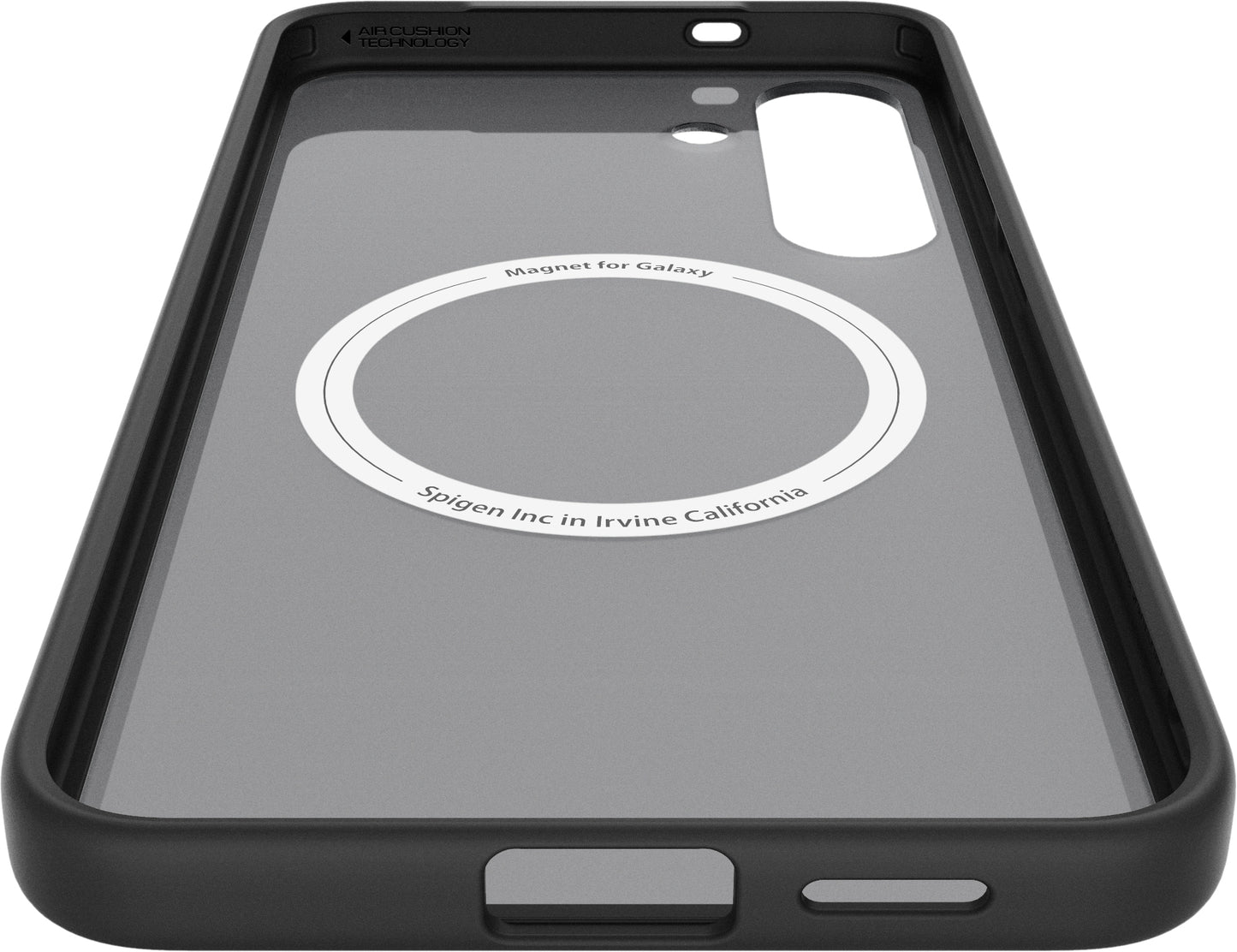 Kotelo Samsung Galaxy S25+ S936:lle, Spigen Capella Magnet, Musta GP-FPS936PGBJW