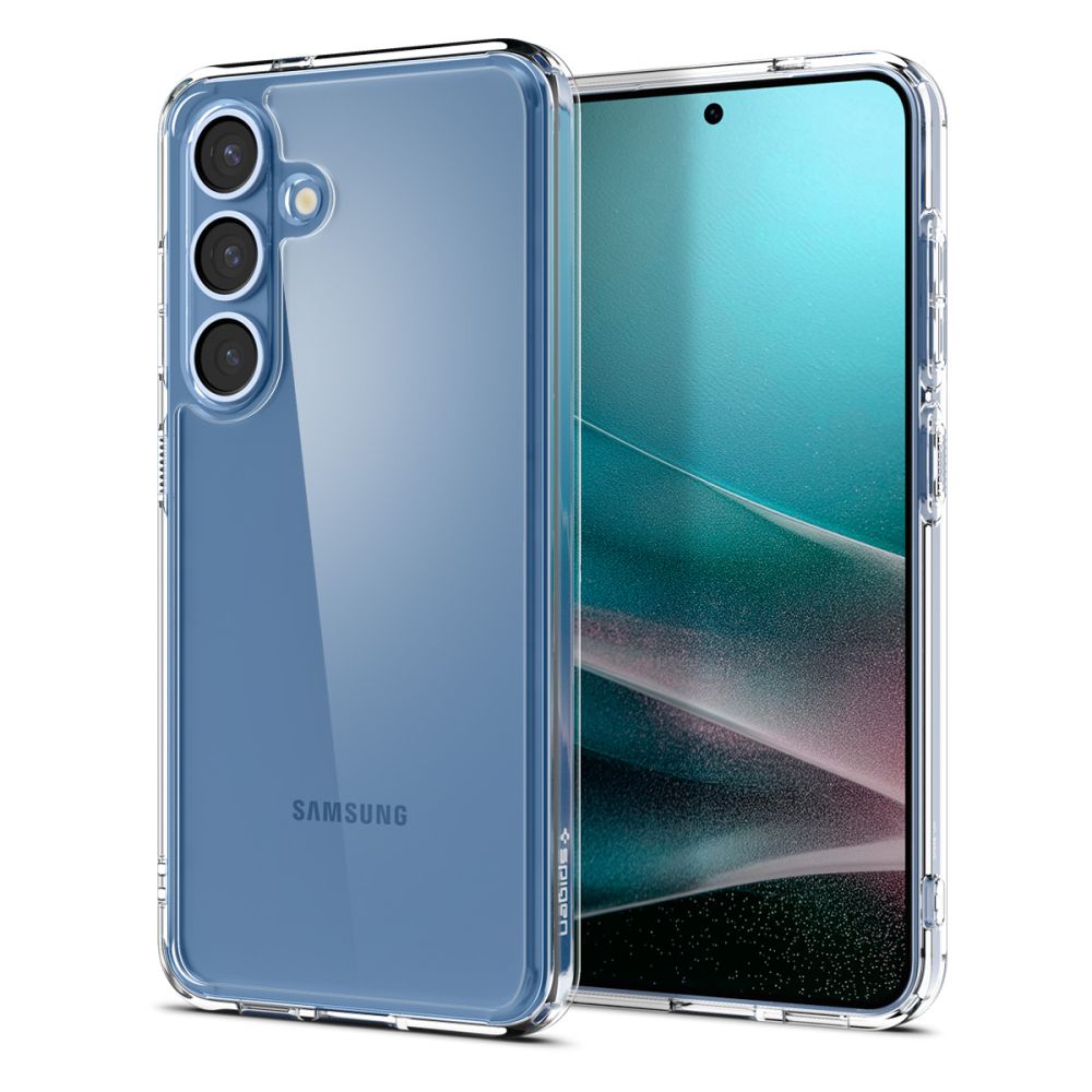 Kotelo Samsung Galaxy S25 S931:lle, Spigen, Ultra Hybrid, Läpinäkyvä ACS09006