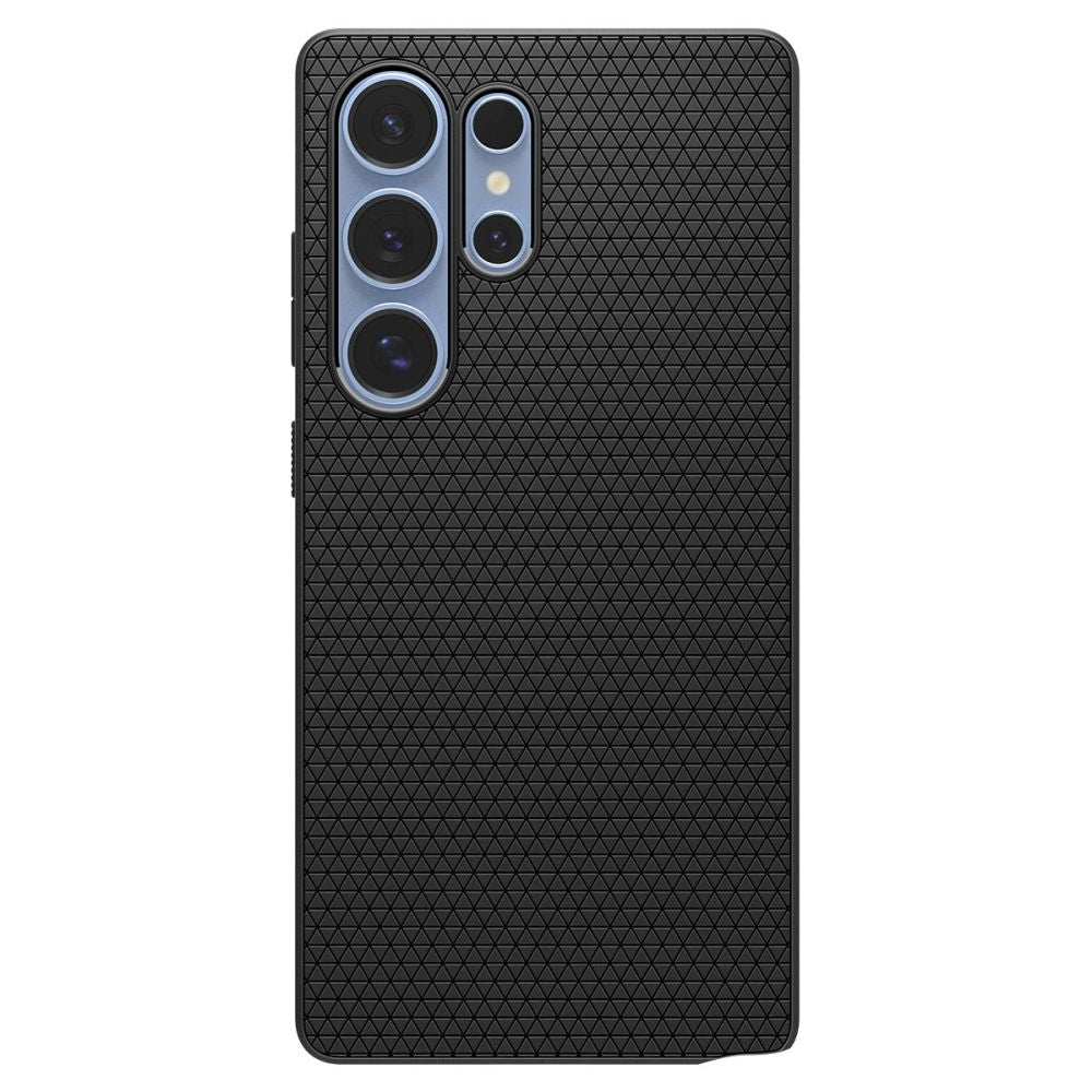 Kotelo Samsung Galaxy S25 Ultra S938:lle, Spigen, Liquid Air, Musta ACS08953
