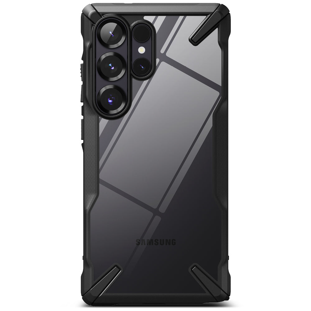 Suojakotelo Samsung Galaxy S25 Ultra S938:lle, Ringke, Fusion X, Musta