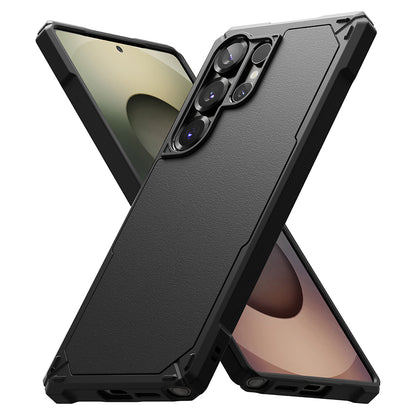 Suojakotelo Samsung Galaxy S25 Ultra S938:lle, Ringke, Rugged Gear, Musta