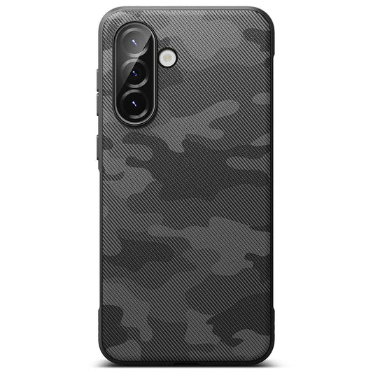Kotelo Samsung Galaxy A36 A366:lle, Ringke, Onyx Camo, Musta