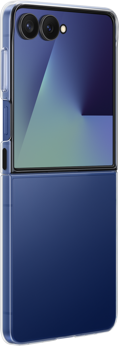 Kotelo Samsung Galaxy Z Flip7 F766:lle, Clear Case, Läpinäkyvä EF-AF766CTEGWW