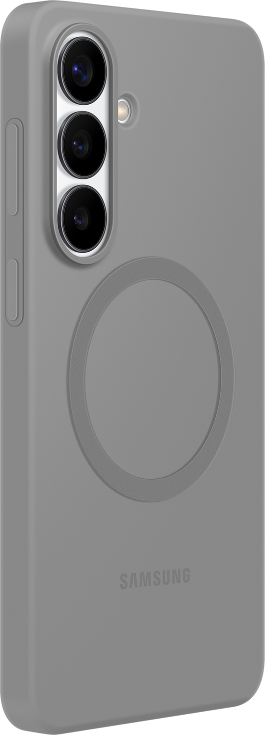 Suojakotelo Samsung Galaxy S26 Plus S947:lle, Silicone Magnet Case, Harmaa EF-ES947CJEGWW