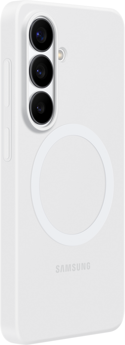 Suojakotelo Samsung Galaxy S26 S942:lle, Silicone Magnet Case, Valkoinen EF-ES942CWEGWW