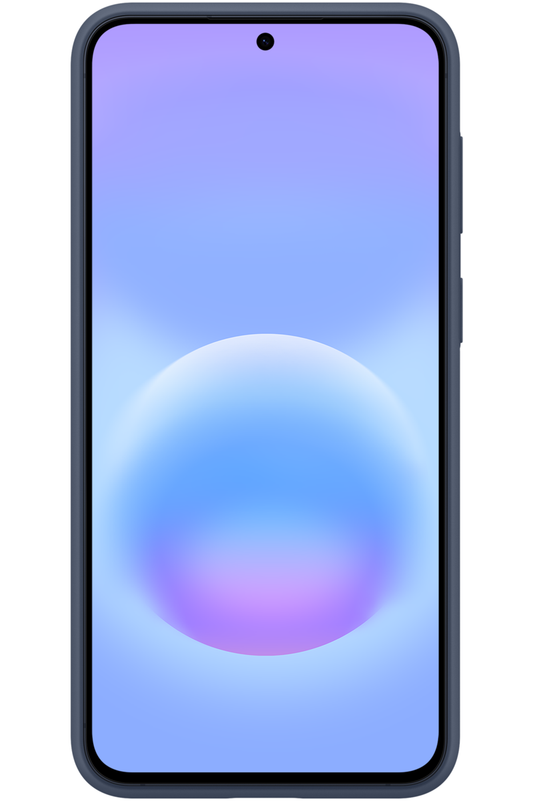 Suojakotelo Samsung Galaxy A57 5G:lle, Silikonikotelo, Tummansininen EF-PA576CNEGWW