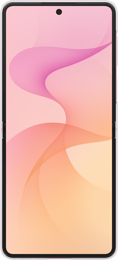 Kuori Samsung Galaxy Z Flip8 F776:lle, Kirkas kotelo, Läpinäkyvä EF-QF776CTEGWW