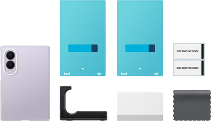 Kuori Samsung Galaxy Z Fold8 F971:lle, kirkas kotelo, läpinäkyvä EF-QF971CTEGWW