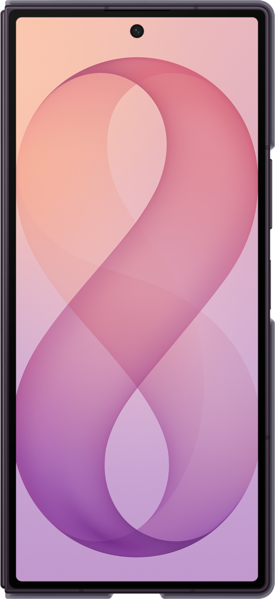 Kuori Samsung Galaxy Z Fold8 Ultra F976:lle, silikoninen magneettikotelo, violetti EF-EF976CVEGWW