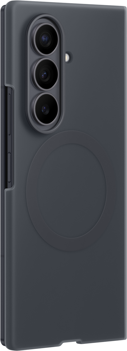 Kuori Samsung Galaxy Z Fold8 Ultra F976:lle, Silicone Magnet Case, Musta EF-EF976CBEGWW