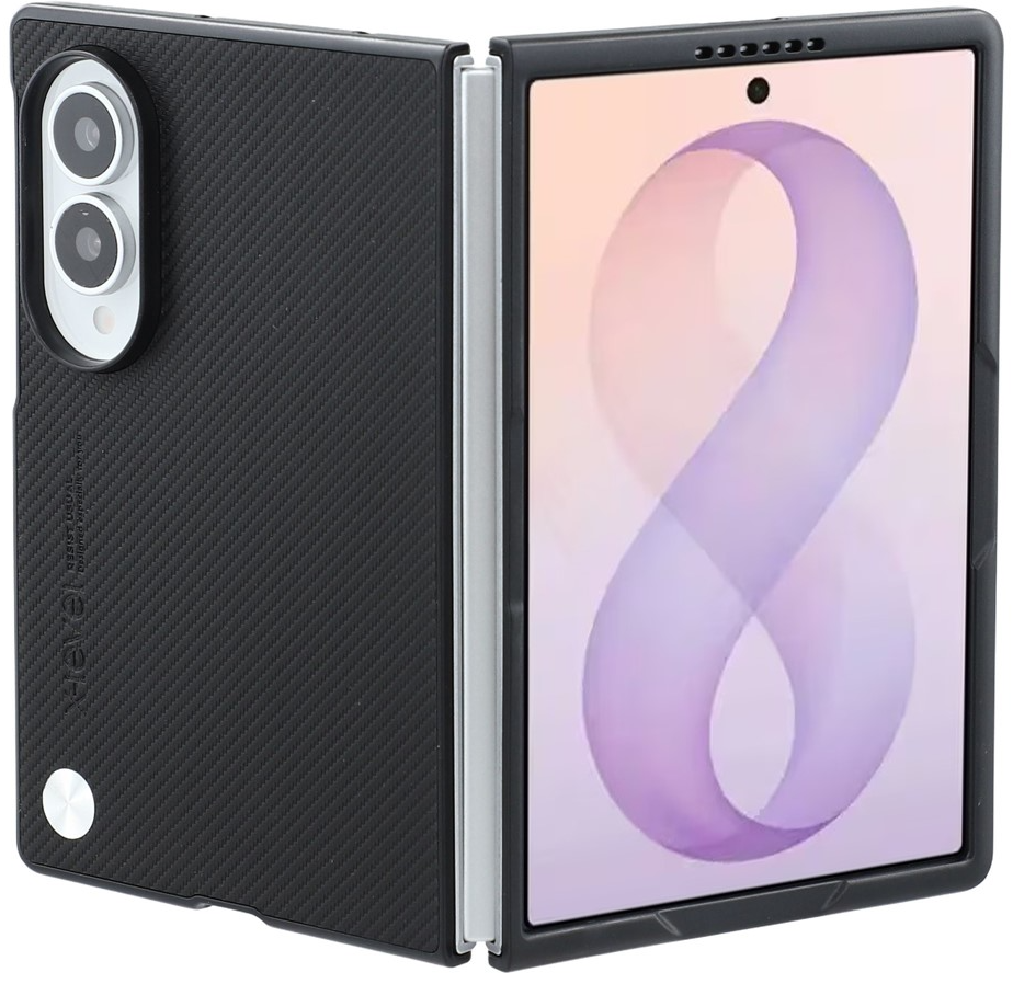 Kuori Samsung Galaxy Z Fold8 F971:lle, X-Level, Hiili, Musta